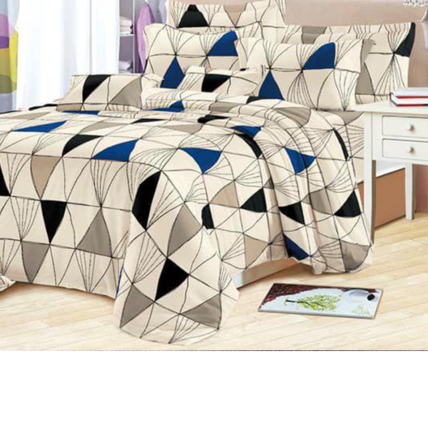 Generic Drap Lit double et 2 taies d'oreiller