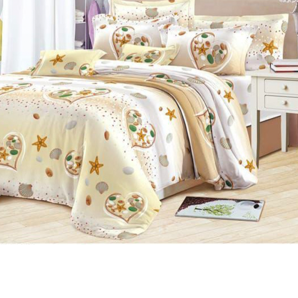 Generic Drap Lit double et 2 taies d'oreiller