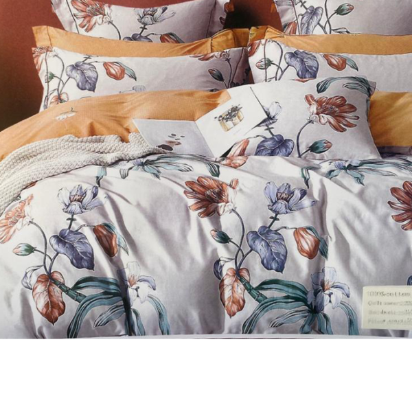 Generic Drap Lit double et 2 taies d'oreiller