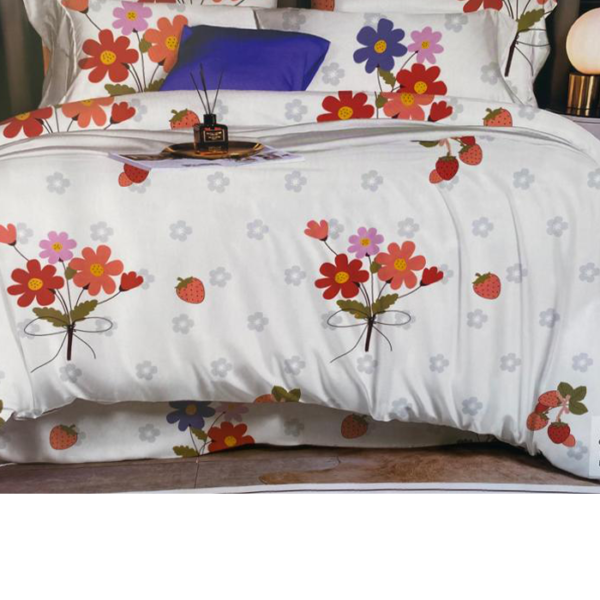 Generic Drap Lit double et 2 taies d'oreiller