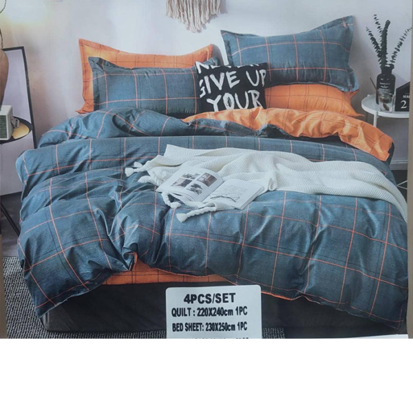 Generic Drap Lit double et 2 taies d'oreiller