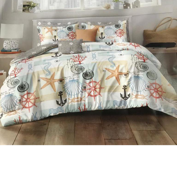 Generic Drap Lit double et 2 taies d'oreiller