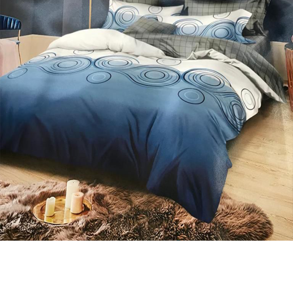 Generic Drap Lit double et 2 taies d'oreiller