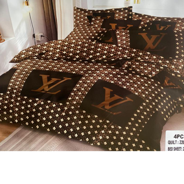 Generic Drap Lit double et 2 taies d'oreiller