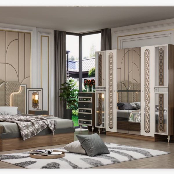 Chambre à Coucher Luxueux Style Moderne