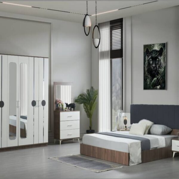 Chambre Rustique Moderne (Modèle: ROUND)