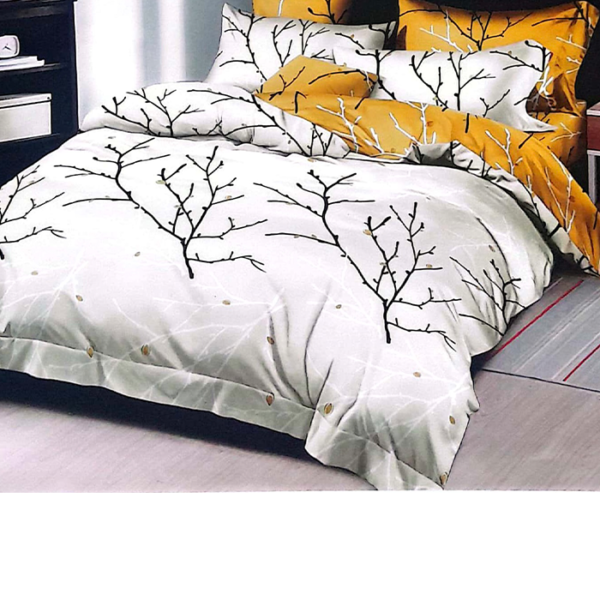 Generic Drap Lit double et 2 taies d'oreiller